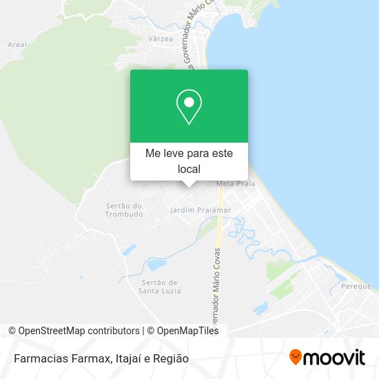 Farmacias Farmax mapa