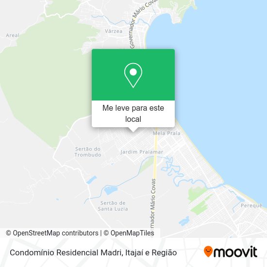 Condomínio Residencial Madri mapa