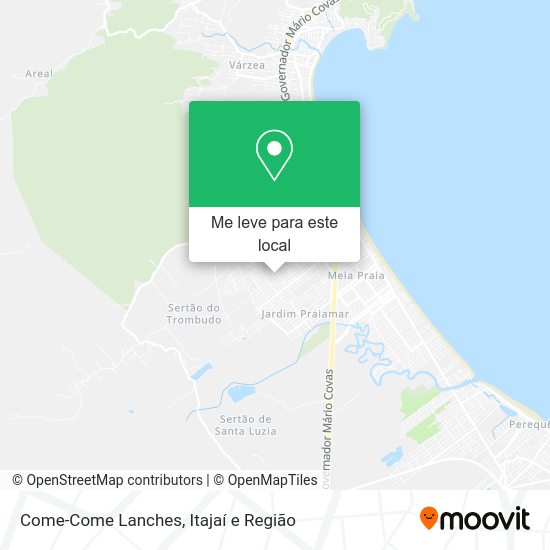 Come-Come Lanches mapa