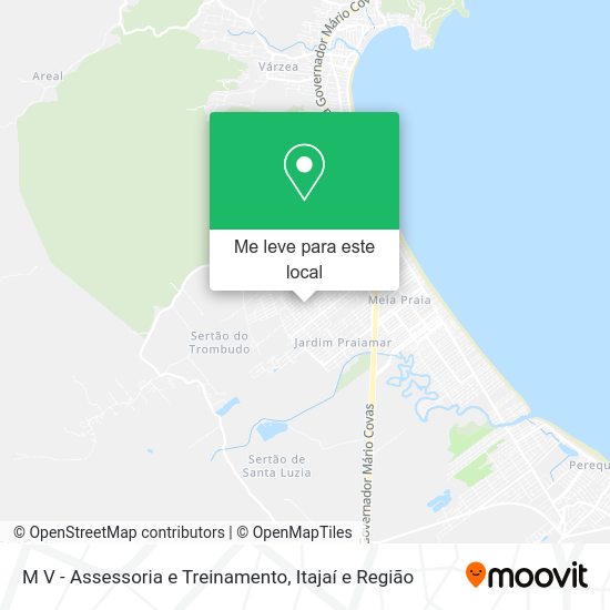 M V - Assessoria e Treinamento mapa