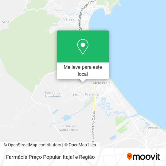 Farmácia Preço Popular mapa