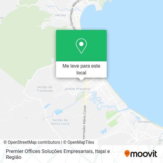 Premier Offices Soluções Empresariais mapa