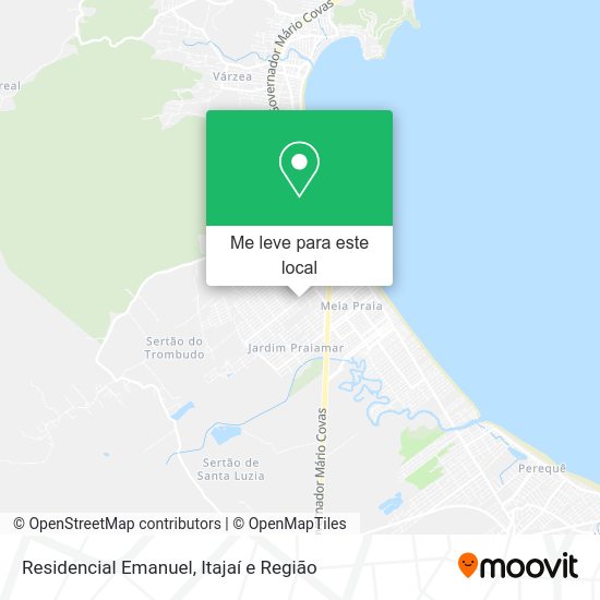 Residencial Emanuel mapa