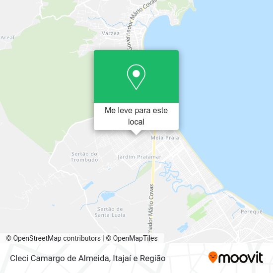 Cleci Camargo de Almeida mapa