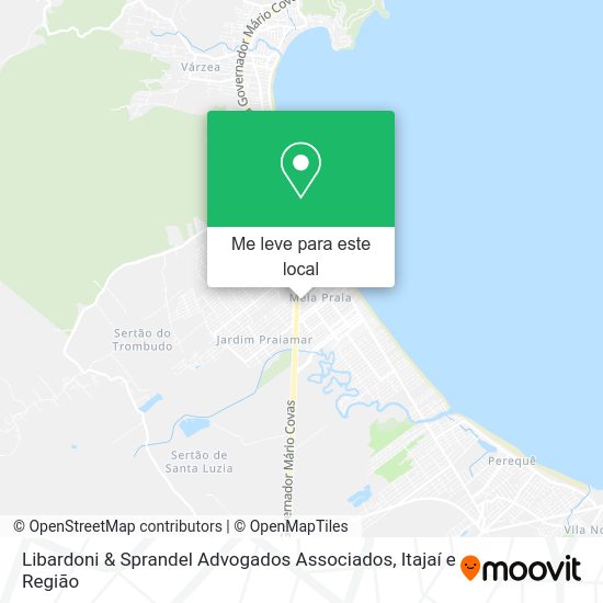 Libardoni & Sprandel Advogados Associados mapa