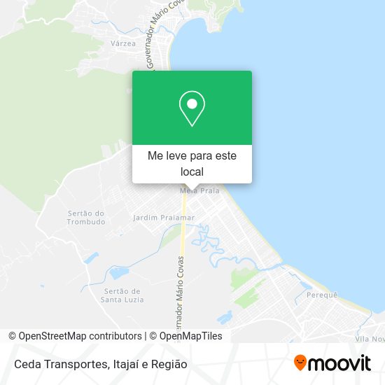 Ceda Transportes mapa