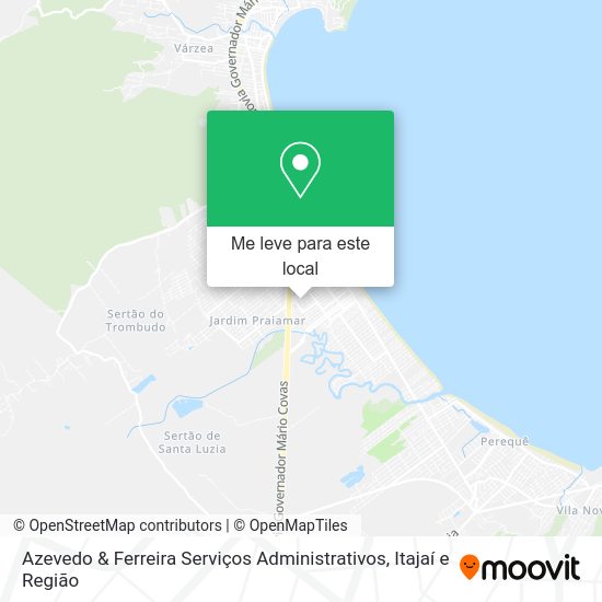 Azevedo & Ferreira Serviços Administrativos mapa
