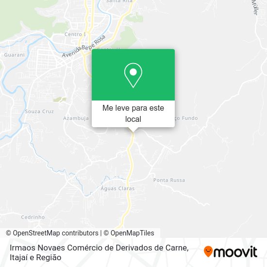 Irmaos Novaes Comércio de Derivados de Carne mapa