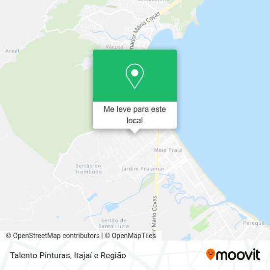 Talento Pinturas mapa