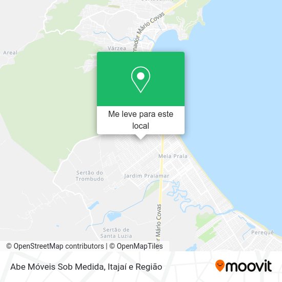 Abe Móveis Sob Medida mapa