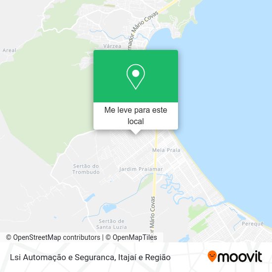 Lsi Automação e Seguranca mapa