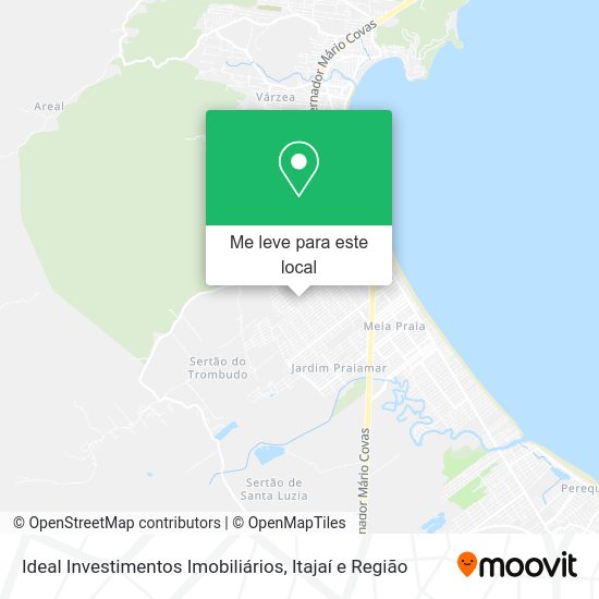 Ideal Investimentos Imobiliários mapa