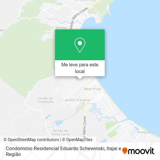 Condomínio Residencial Eduardo Schewinski mapa