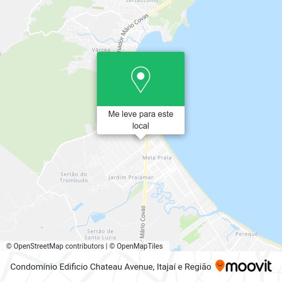 Condomínio Edificio Chateau Avenue mapa