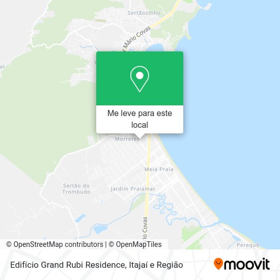 Edifício Grand Rubi Residence mapa