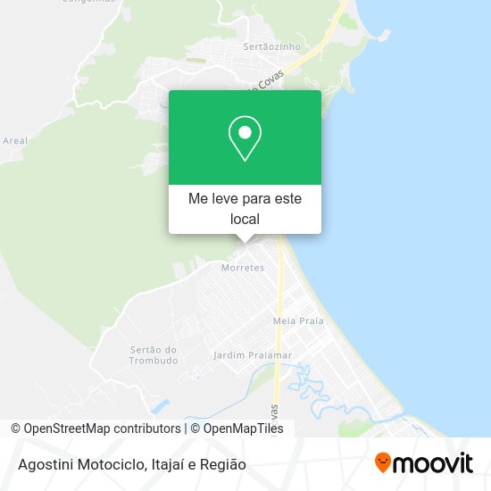 Agostini Motociclo mapa