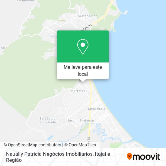 Naually Patricia Negócios Imobiliarios mapa