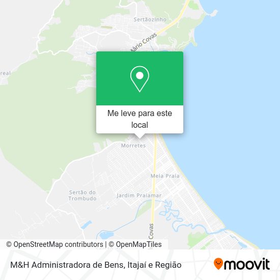 M&H Administradora de Bens mapa