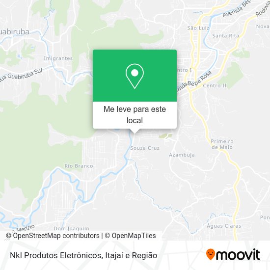 Nkl Produtos Eletrônicos mapa