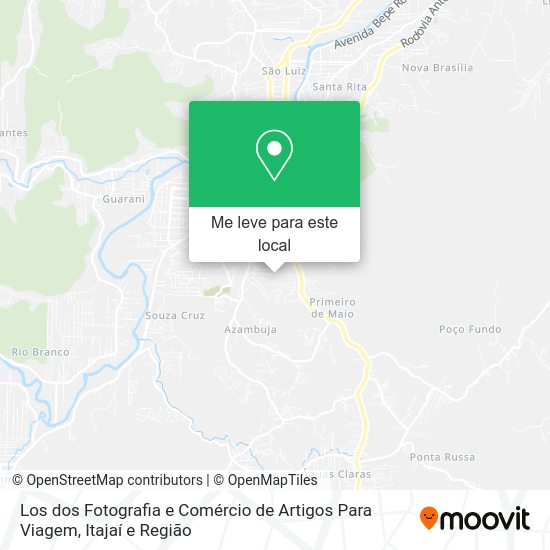 Los dos Fotografia e Comércio de Artigos Para Viagem mapa
