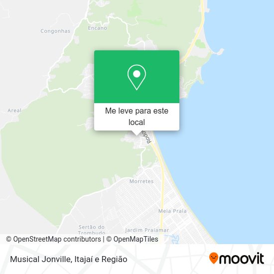 Musical Jonville mapa