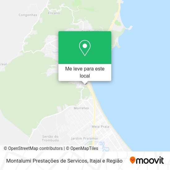 Montalumi Prestações de Servicos mapa
