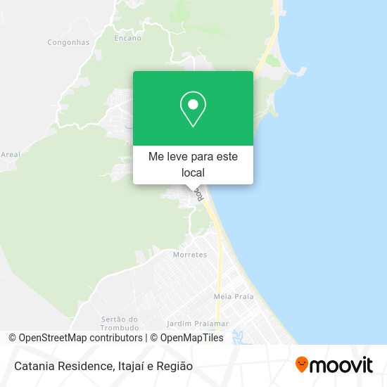 Catania Residence mapa