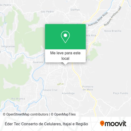 Éder Tec Conserto de Celulares mapa