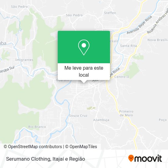 Serumano Clothing mapa