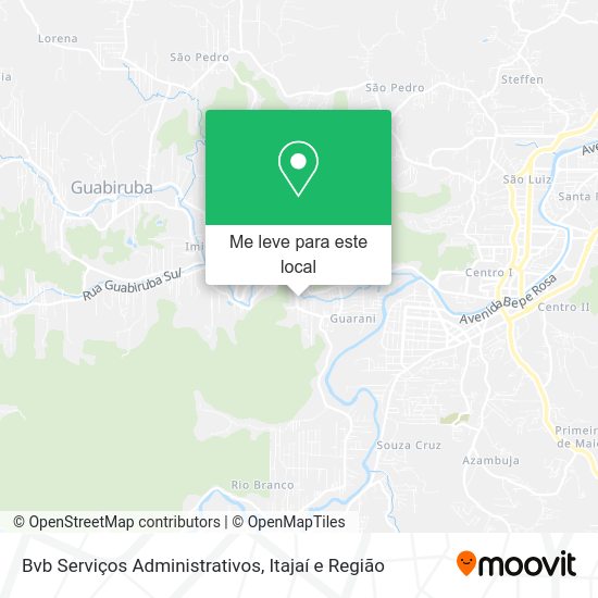 Bvb Serviços Administrativos mapa