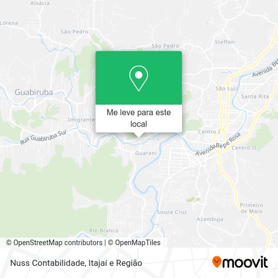 Nuss Contabilidade mapa