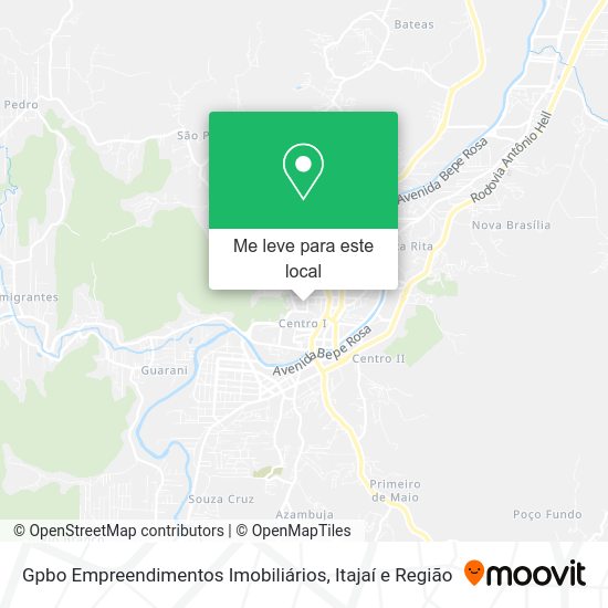 Gpbo Empreendimentos Imobiliários mapa