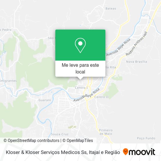 Kloser & Kloser Serviços Medicos Ss mapa