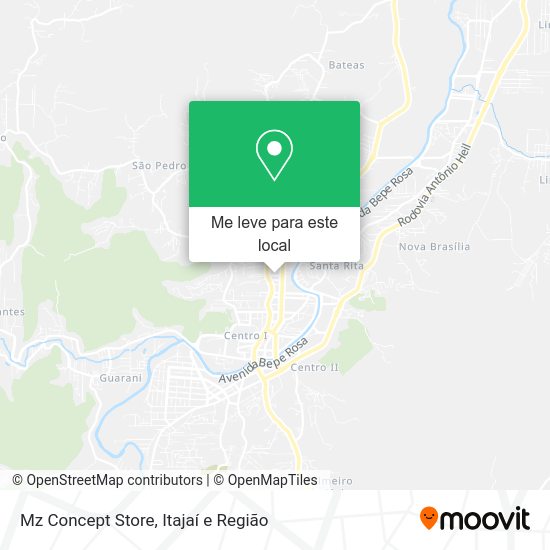 Mz Concept Store mapa