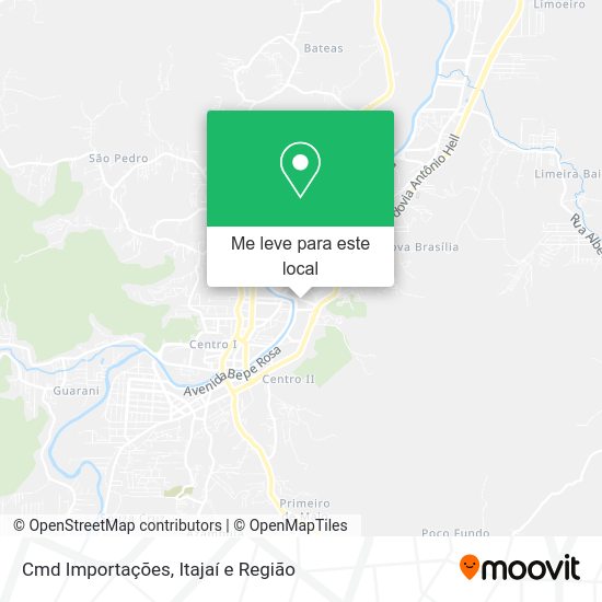 Cmd Importações mapa