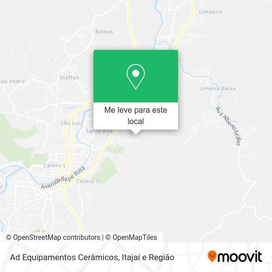 Ad Equipamentos Cerâmicos mapa