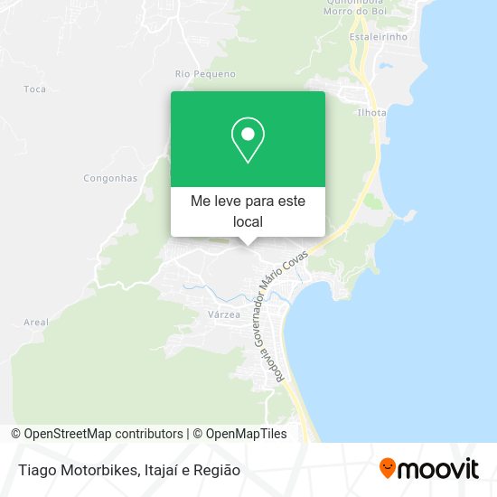 Tiago Motorbikes mapa