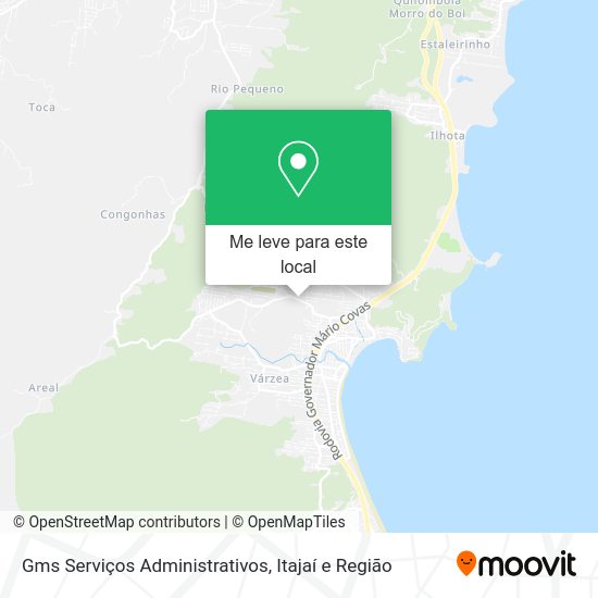 Gms Serviços Administrativos mapa