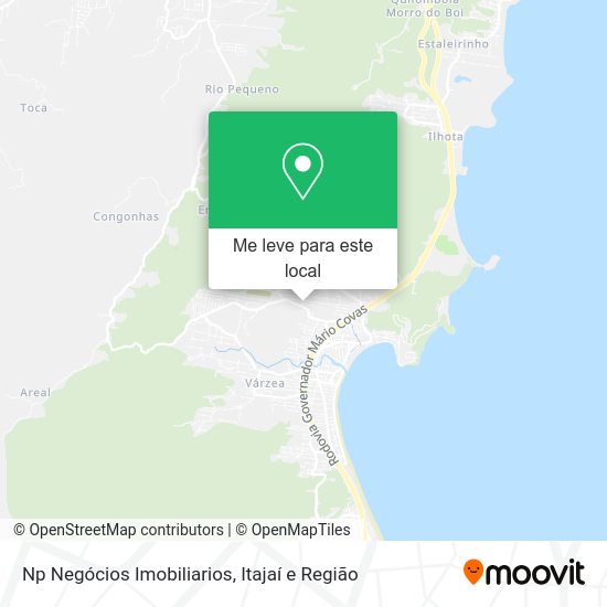 Np Negócios Imobiliarios mapa