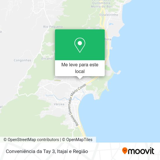Conveniência da Tay 3 mapa