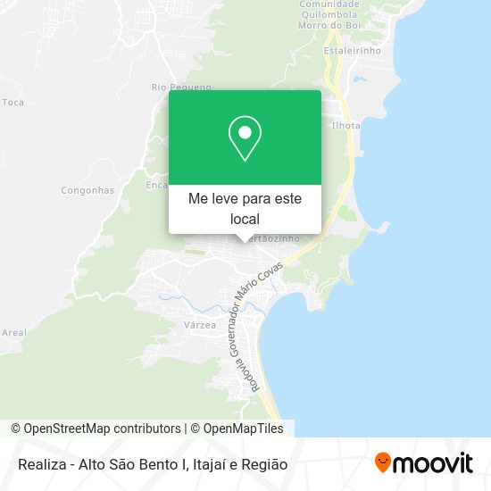Realiza - Alto São Bento I mapa