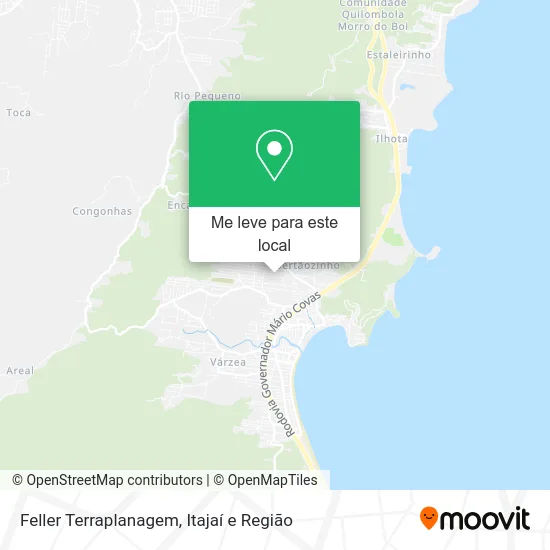 Feller Terraplanagem mapa