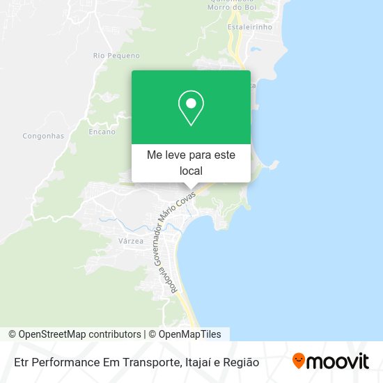 Etr Performance Em Transporte mapa