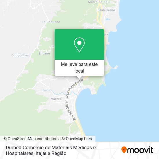 Dumed Comércio de Materiais Medicos e Hospitalares mapa