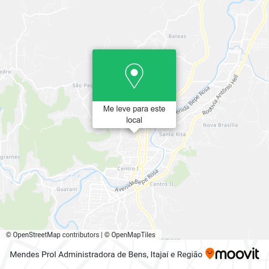 Mendes Prol Administradora de Bens mapa