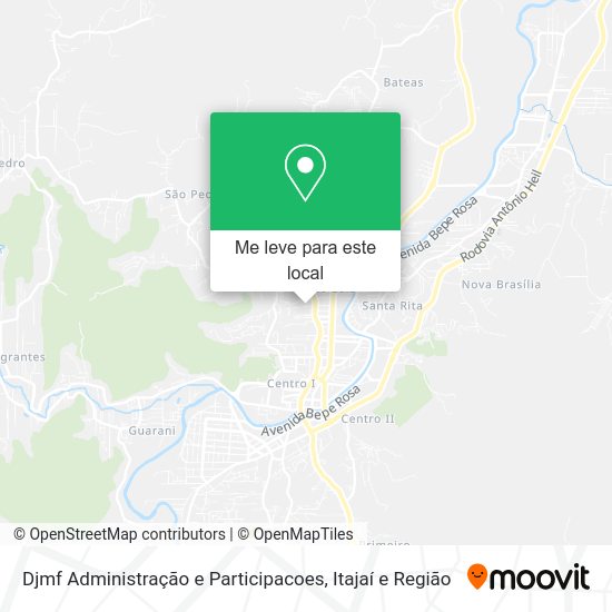 Djmf Administração e Participacoes mapa