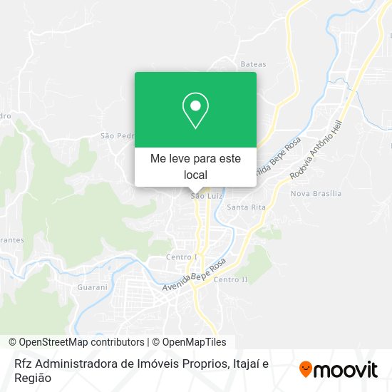 Rfz Administradora de Imóveis Proprios mapa