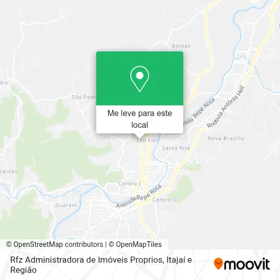 Rfz Administradora de Imóveis Proprios mapa