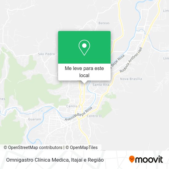 Omnigastro Clínica Medica mapa