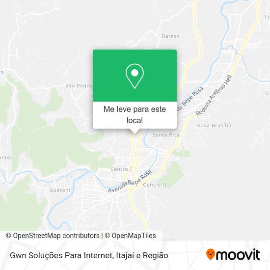 Gwn Soluções Para Internet mapa